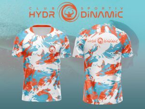 Tricou Hydrodinamic Dri-FIT White camo